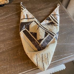 Beaded Scarf Necklace